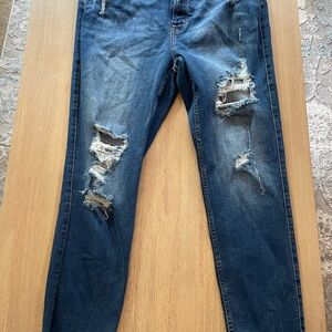 Old navy cropped jeans size 14